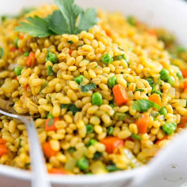 Barley-Vegetable Pilaf