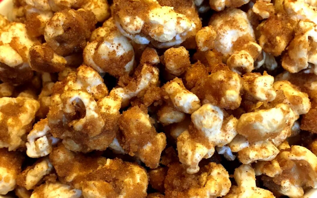 Cinnamon-Sugar Microwave Popcorn