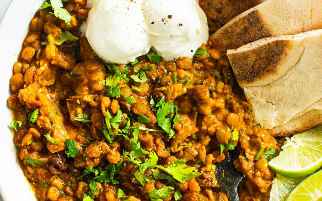 Green Lentil Curry Masabacha