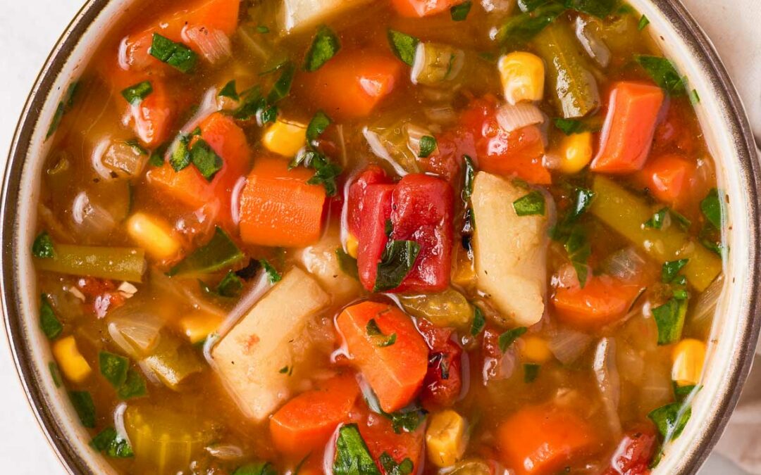 Instant Pot Vegetable Soup