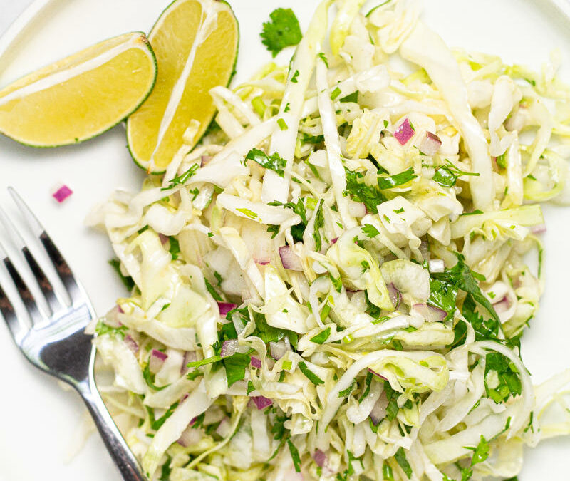 Lemon-Cilantro Slaw