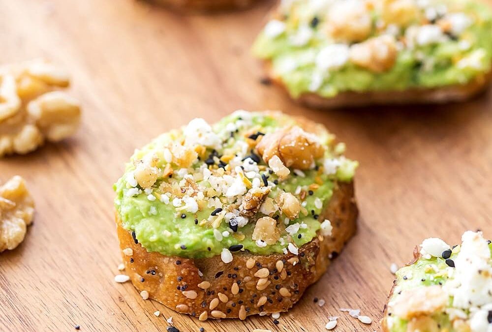 Mini Avocado Toasts