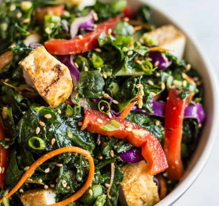 Miso-Ginger Kale