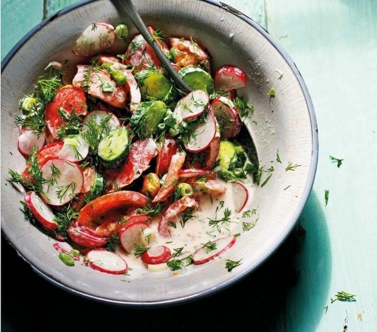 Radish & Tomato Salad