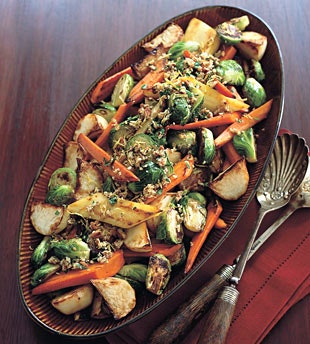 Roasted Vegetables with Gremolata