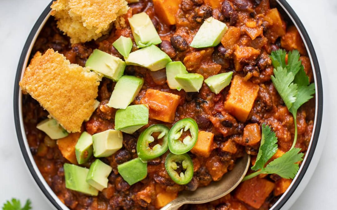 Sweet Potato & Black Bean Chili