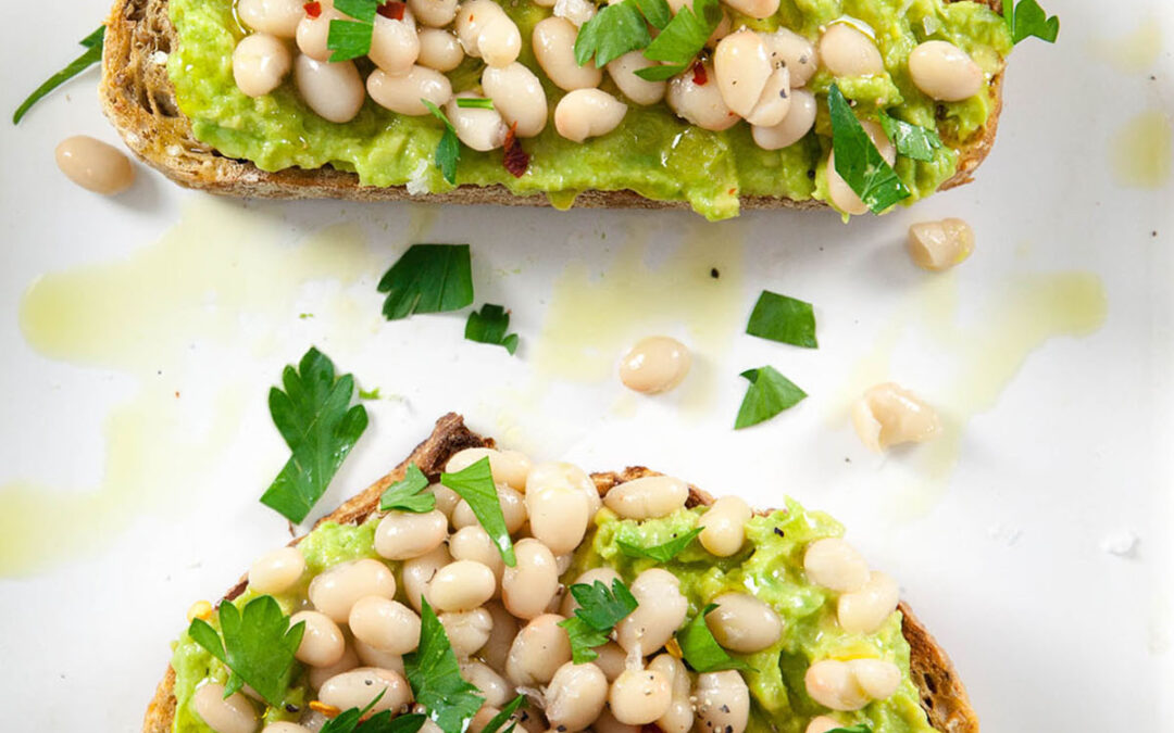 White Bean & Avocado Toast